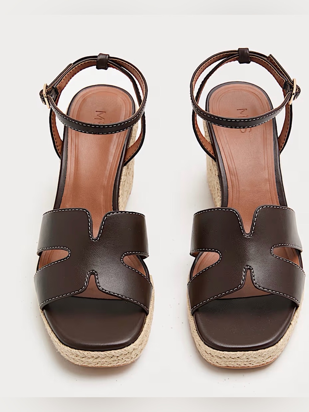 Marks & Spencer’s ankle strap wedges Espadrille Sandals